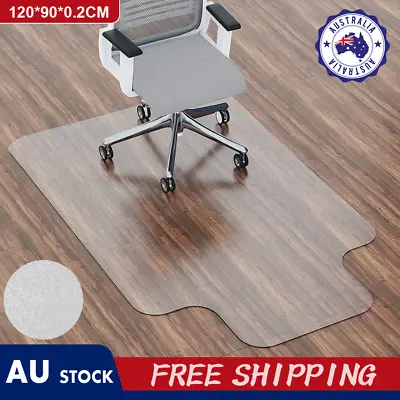 $25.99 • Buy Chair Mat Carpet Hard Floor Protectors PVC Home Office Room Computer Mats 120x90