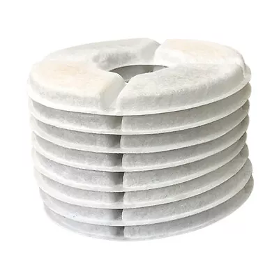 8PCS   Fountain Filter Active Carbon Resin Filter Replacement Round P6E9 • $13.29