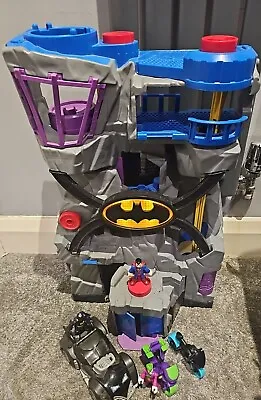 Imaginext DC Super Friends Gotham Batman  Batcave Playset Batmobile Joker Bundle • £24.99