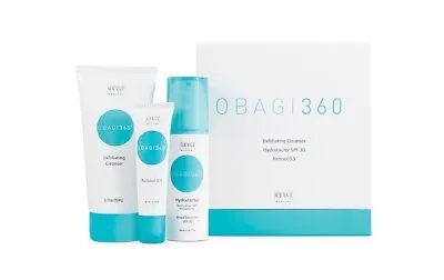 Obagi Medical 360 System Kit ( Exfoliating Cleanser HydraFactor SPF 30 Retinol • $119.75