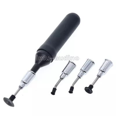 IC SMD Vacuum Sucking Pen Picker Hand Tool 4 Suction Headers For MT-668 • $1.80