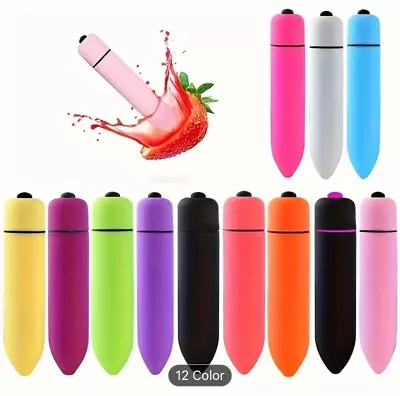 Bullet Vibrator Discreet Massager Wand G Spot Vibe Clit Stimulator Toy • $6.99