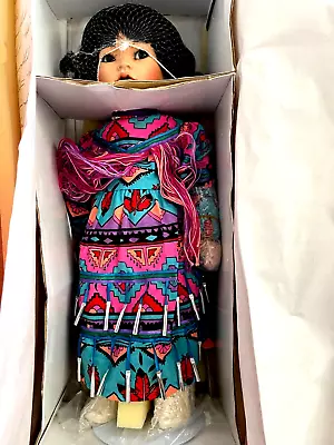 19  World Gallery Collection Val Shelton's  Dream Singer   Native American Doll • $39