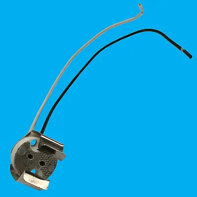 4x MR16 GU5.3 Ceramic Socket With Retaining Clip LED Halogen Fitting Lamp Holder • £5.49