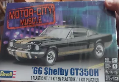 Revell 1966 Shelby Ford Mustang GT350H 1/24 Scale Plastic Model Car Kit  • $22.99