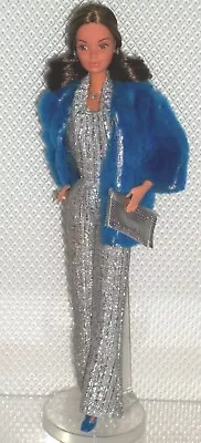 Vintage 1978 Superstar Barbie Cocktail Outfit Silver Clutch Purse Replacement  • $35.99