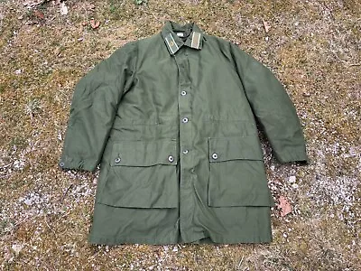 Original Swedish Army Winter Jacket M59 Parka With Liner USED Size C48 Large? • $69.99