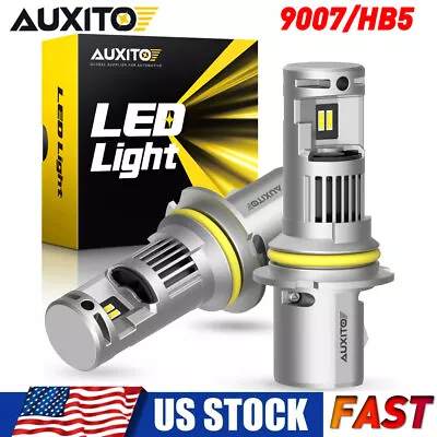 AUXITO 9007 LED Headlight Bulbs Conversion Kit High Low Beam 20000LM Super White • $45.59