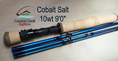 Coastal Creek Outfitters Cobalt Salt Fly Rod 10wt Beautiful Ships Today • $169