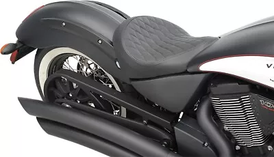 Low Profile Solo Seat Drag Specialties 0810-1601 Diamond Stitch • $372.95