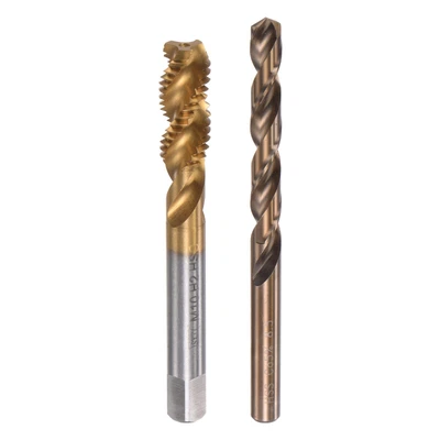£15.50 • Buy M10x1.5 Spiral Flute Tap 8.5mm Twist Drill Bit Cobalt HSS Titanium Plated
