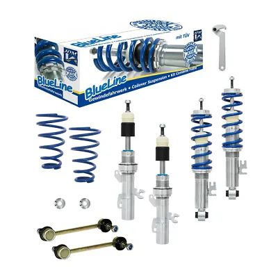 JOM Mini MK1 & MK2 Euro Height Adjustable Coilover Suspension Lowering Kit 02-14 • $389.90