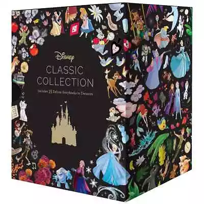 NEW Disney Classic Collection 15 Deluxe Books Story Library Keepsake Gift Set! • $149.99