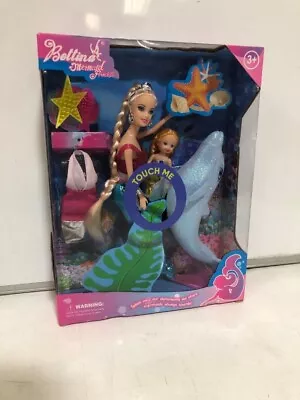 Yellow River Mermaid Princess Doll Playset Color Changing Mermaid Tail 12  Doll • £9.99