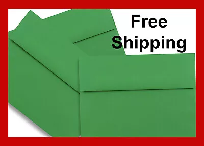 25 Emerald Green 70lb Envelopes For Invitation Wedding Shower Photo A1 A2 A6 A7 • $8.09