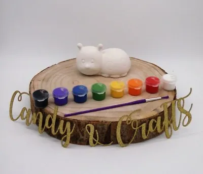 Paint Your Own Ceramic Ladybird Pot Art Craft Birthday Christmas Party  • £6