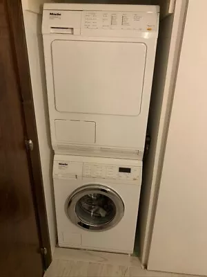 Miele Stackable Gas Washer Dryer Only 5 Years Old • $400