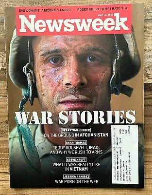 Newsweek Magazine May 10th 2010 War Stories  Afghanistan Iraq Viet Nam • £10.44