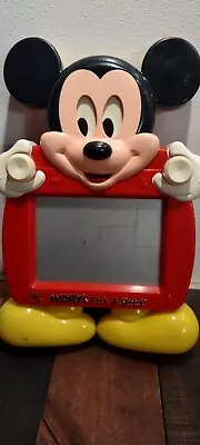 Vintage Disney 1991 Mickey Mouse Etch A Sketch Toy Ohio Art Company Tested Works • $19.99