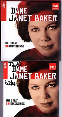 Janet BAKER Signed GREAT EMI RECORDINGS 20CD Mahler Berlioz Elgar Brahms Duparc • £215.40