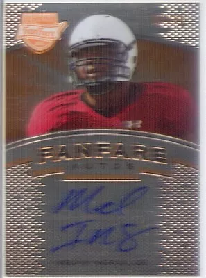 Melvin Ingram Rookie Draft Auto Autograph Chargers Carolina Gamecocks College 99 • $8.09