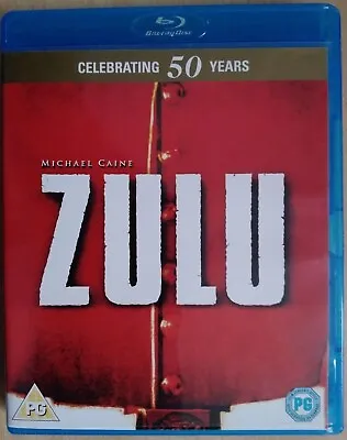 ZULU (BLU-RAY 2014) STARRING MICHAEL CAINE *50th ANNIVERSARY EDITION* • £3.99