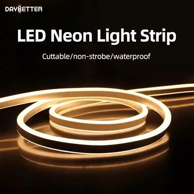 LED Flexible Silicone Neon Light Strip Set 2835 Low Voltage 12v Waterproof Embed • $15.69