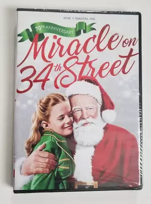 NEW - Miracle On 34th Street DVD - 70th Anniversary -Natalie Wood - NEW / Sealed • $9.49