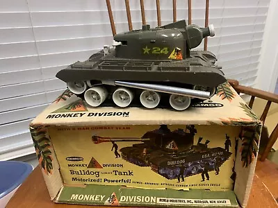 Remco Light Monkey Division Motorized US Army Bulldog Tank W/Box Vintage • $599.99