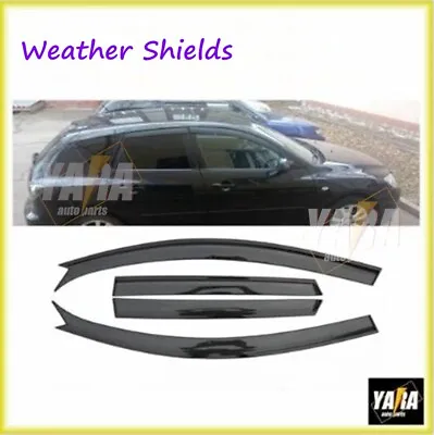 Weather Shields Weathershields Window Visors Suitable For Mazda3 Hatchback 04-09 • $58