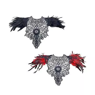 Women  Feather Shrug Shawl Christmas Costume For Cosplay Festivals • $14.28