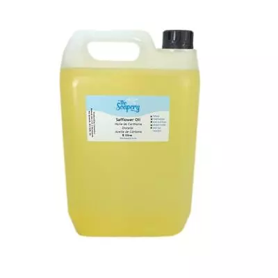 Safflower Oil 5 Litre 100% Pure And Natural Carrier Oil • £35.25