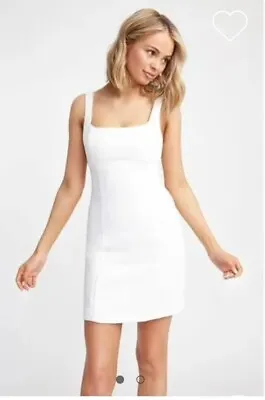 $55 • Buy Kookai Oyster Dress Size 38/ 10 In White