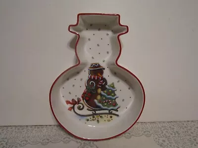 Villeroy & Boch NWT Snowman Dish/Bowl  Winter Bakery Delight  Christmas/Winter • $32