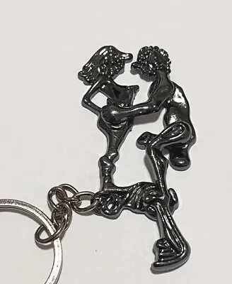 Vintage Risque Adult Naughty Key Chain Man & Woman Sex Nasty Novelty XXX Motion • $12.99