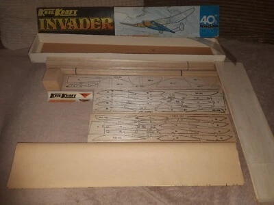 £29 • Buy Keilkraft INVADER 40  Wingspan Glider Kit, Like A Veron Kit.