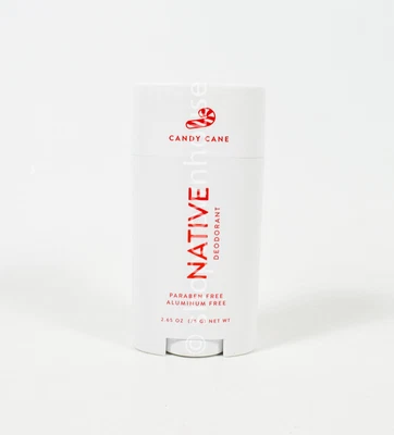 $9.95 • Buy Native Deodorant CANDY CANE Aluminum Paraben Free 2.65 Oz Full Size