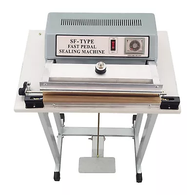 SF-B300 Foot Sealer Sealing Width 3mm/0.6mm Fast Pedal Bag Packing Machine 110V • $103.40