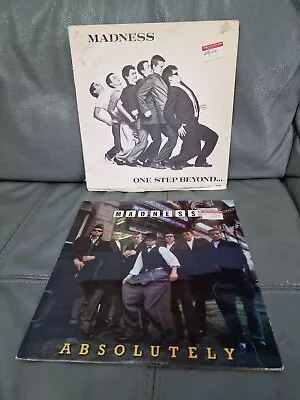 Madness Bundle One Step Beyond & Absolutely Vinyl Record 12  SEEZ 29 80's 9.99p • $12.32