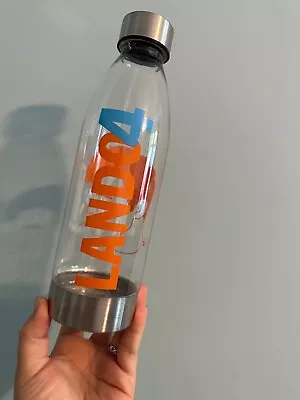 Lando Norris LN4 Water Bottle Formula 1 Mclaren F1 Gift • £10