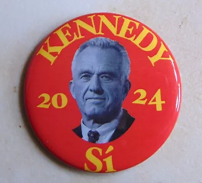 Robert F. Kennedy RFK Jr 2024 Campaign Pin Button Political • $0.99