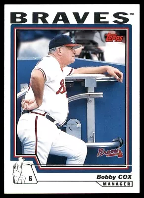 2004 Topps Bobby Cox #269 NM+ Or Better Atlanta Braves • $1.50