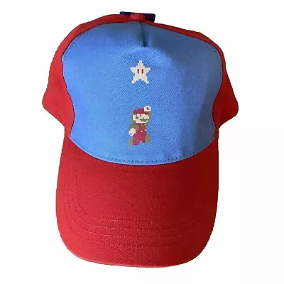 Super Mario Bros. Cap Hat Snap Back New Official Nintendo By CultureFly Red • $16.99