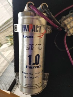 Condensatore 18 Farad Per Impianti Audio - Voltmetro Digitale, Per Sistemi Fino A 18000W RMS - Foto 5