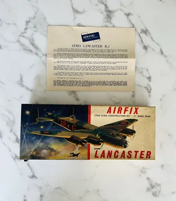 Vtg Airfix Avro  Lancaster B1 581 1/72 Scale FS Model Kit No 1418 -Missing Piece • $22