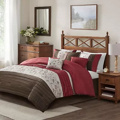 Madison Park Serene Embroidered 7 Piece Comforter Set • $139.99