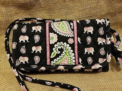 VERA BRADLEY Trifold Pocket Wallet  - Pink Elephants • $12