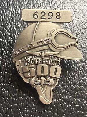 1999 83rd Indianapolis Indy 500 Race Silver Pit Badge • $22