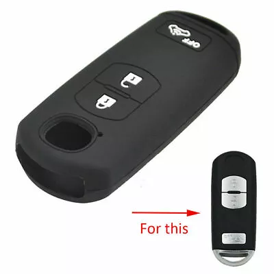 $10.39 • Buy 3 Button Silicone Key Case Cover For Mazda 2 3 5 6 CX-3 CX5 CX-5 Fob Remote