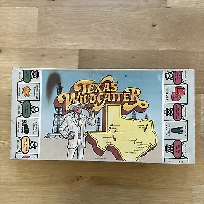 Vintage Texas Wildcatter Board Game 1981 Complete Oil Tycoon Fun 80s • £86.71